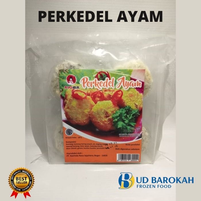 

Perkedel Ayam Ayoma Frozen Food 300gram