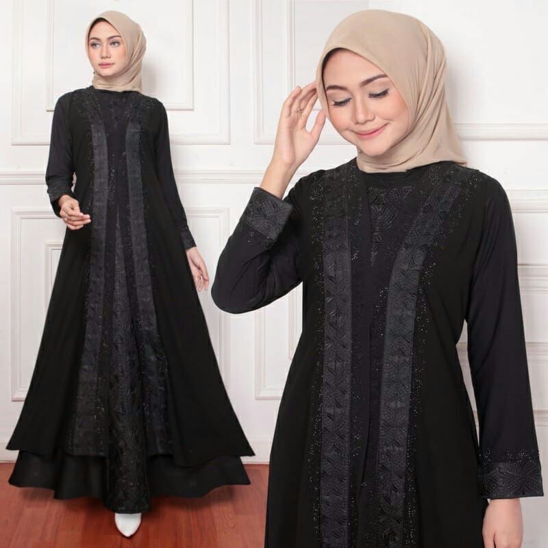 GAMIS ABAYA  GAMIS  MUSLIM  BORDIR