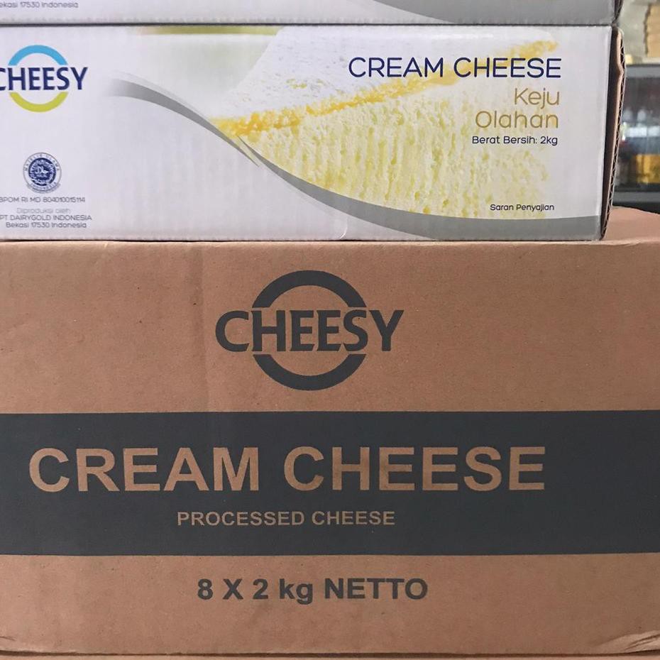 

3.3 Promo Brand Cream Cheese Cheesy Rep 250gr - Gosend/Grab Only