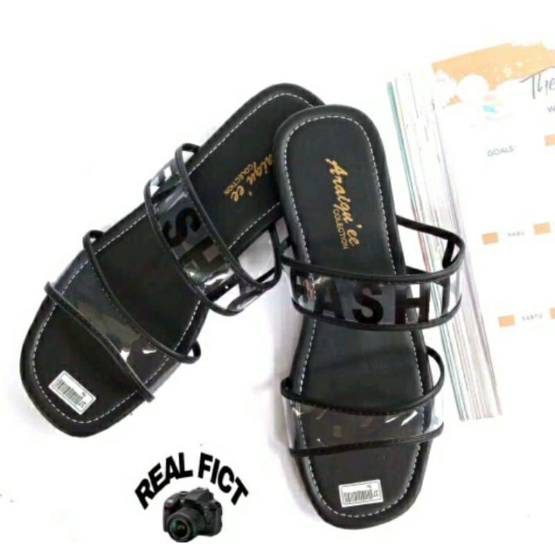 A06 Sandal Wanita Teplek  Mika Fashion