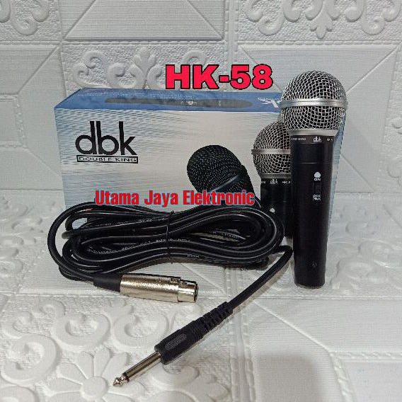 Microphone kabel dbk mikrofon dynamic