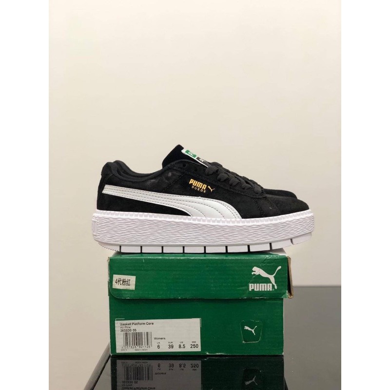 puma platform suede trainers