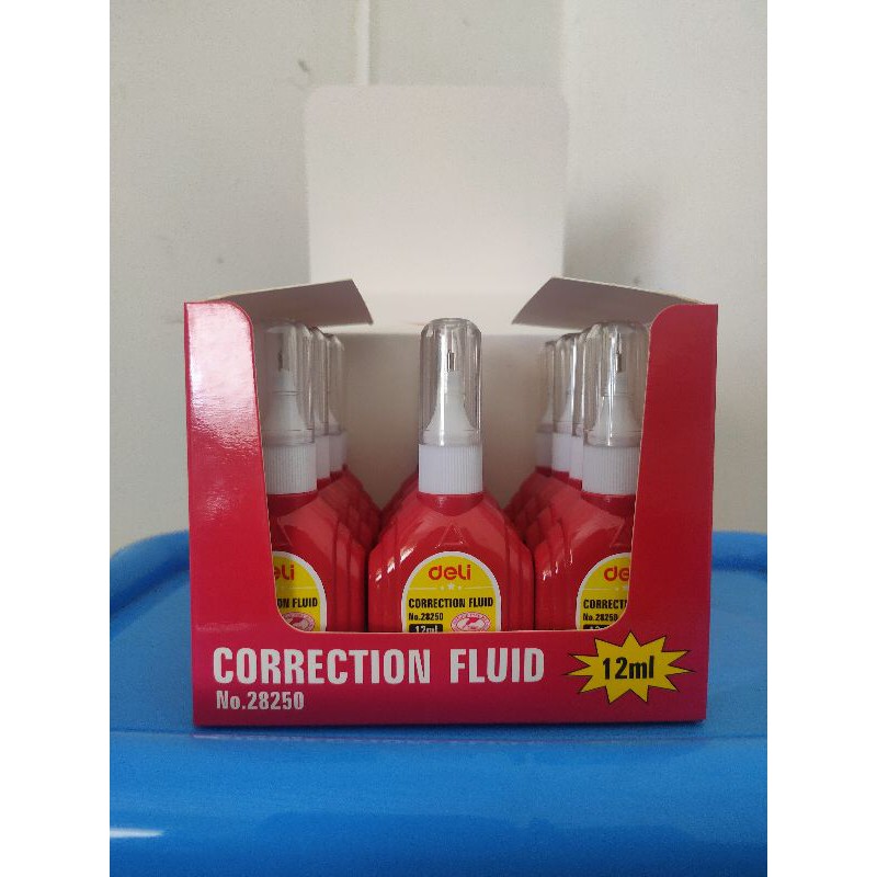

Tipe-Ex Correction Fluid Tipe-Ex merk Deli