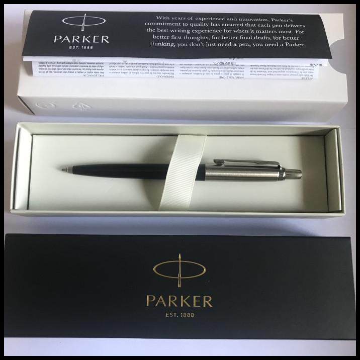 

Heaven | Pulpen Parker Jotter Spc Ballpoint Black Crome Trim