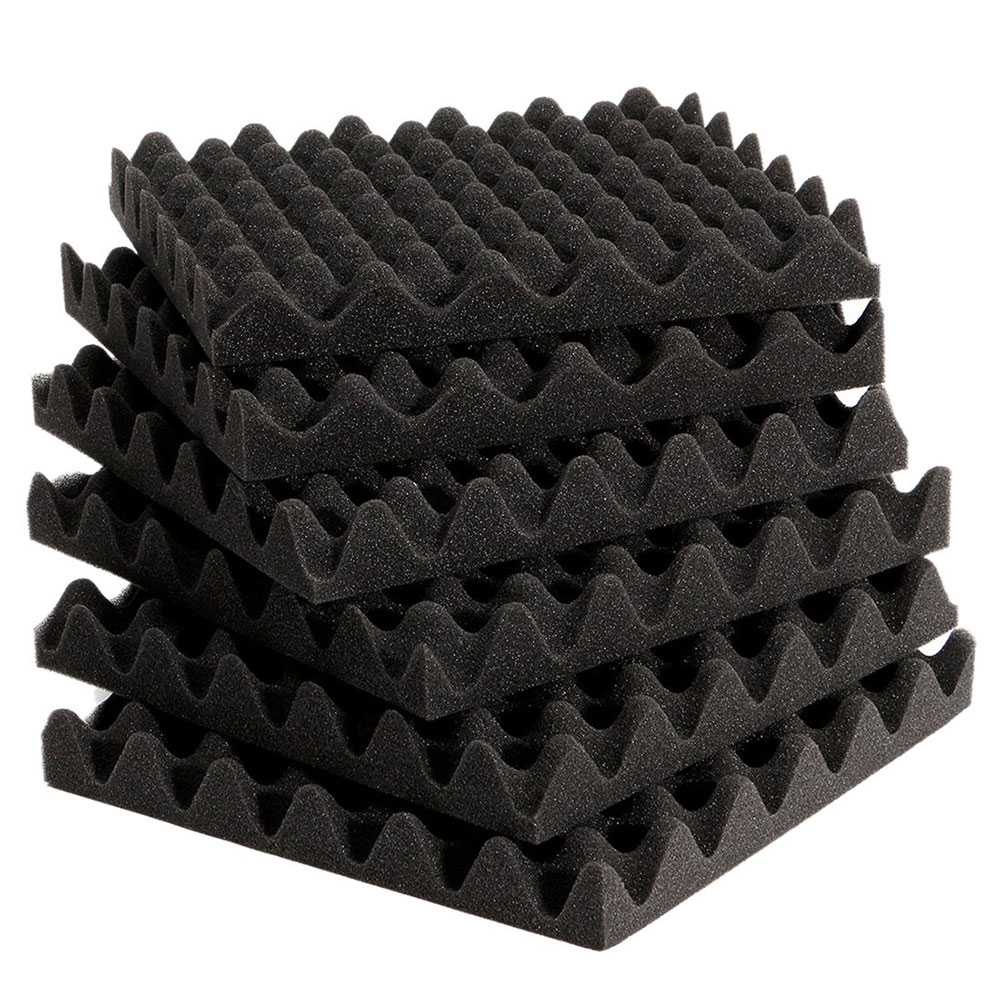 (100% BARANG ORI) JROD Busa Telur Peredam Suara Soundproof Foam 30x30x3CM 6PCS - SFS1