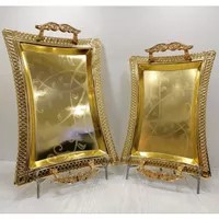 NAMPAN ARAB - NAMPAN MOTIF - NAMPAN STAINLESS - NAMPAN ANTIK- RA-N.04 - Gold