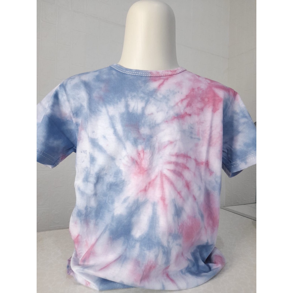 Atasan Baju Anak Perempuan Kaos Anak Cewek Motif Tie Dye / Kaos Anak Tie Dye / Baju Anak Tie Dye / Tshirt Tie Dye / Tumbkr Tee Kids Tie Die