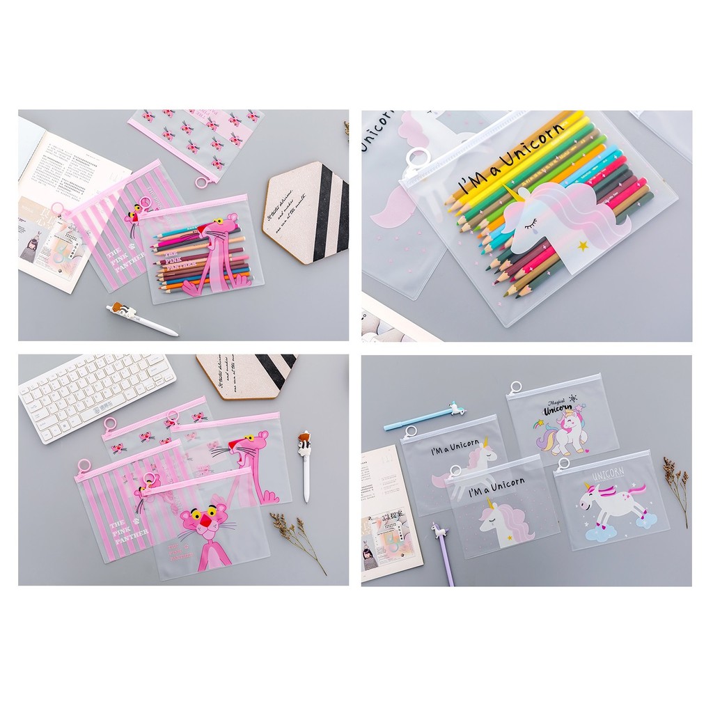 

UNICORN AND PANTHER A5 STATIONERY FILE FOLDER / TEMPAT PENSIL