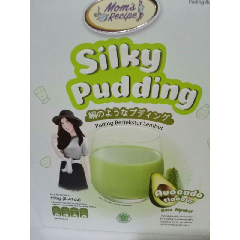 

Silky Pudding avocado flavour. 155g