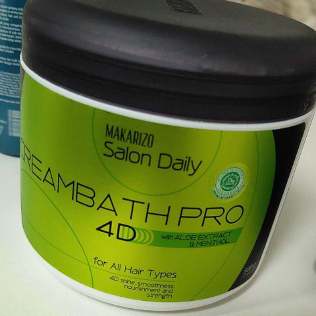 Makarizo Salon Daily Creambath Pro / Masker Rambut Kering