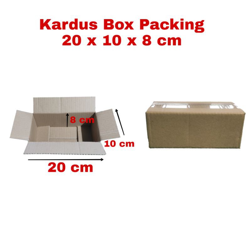 Kardus Box Packing 20 x 10 x 8 cm-1