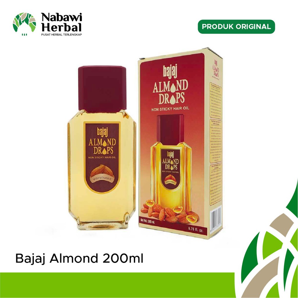 BAJAJ ALMOND  DROP HAIR OIL 200 ML Shopee Indonesia