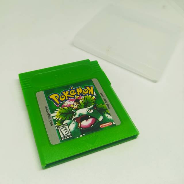 Kaset Gameboy Color GBC DMG GBA Pokemon Green Version Nintendo Retro Game Boy