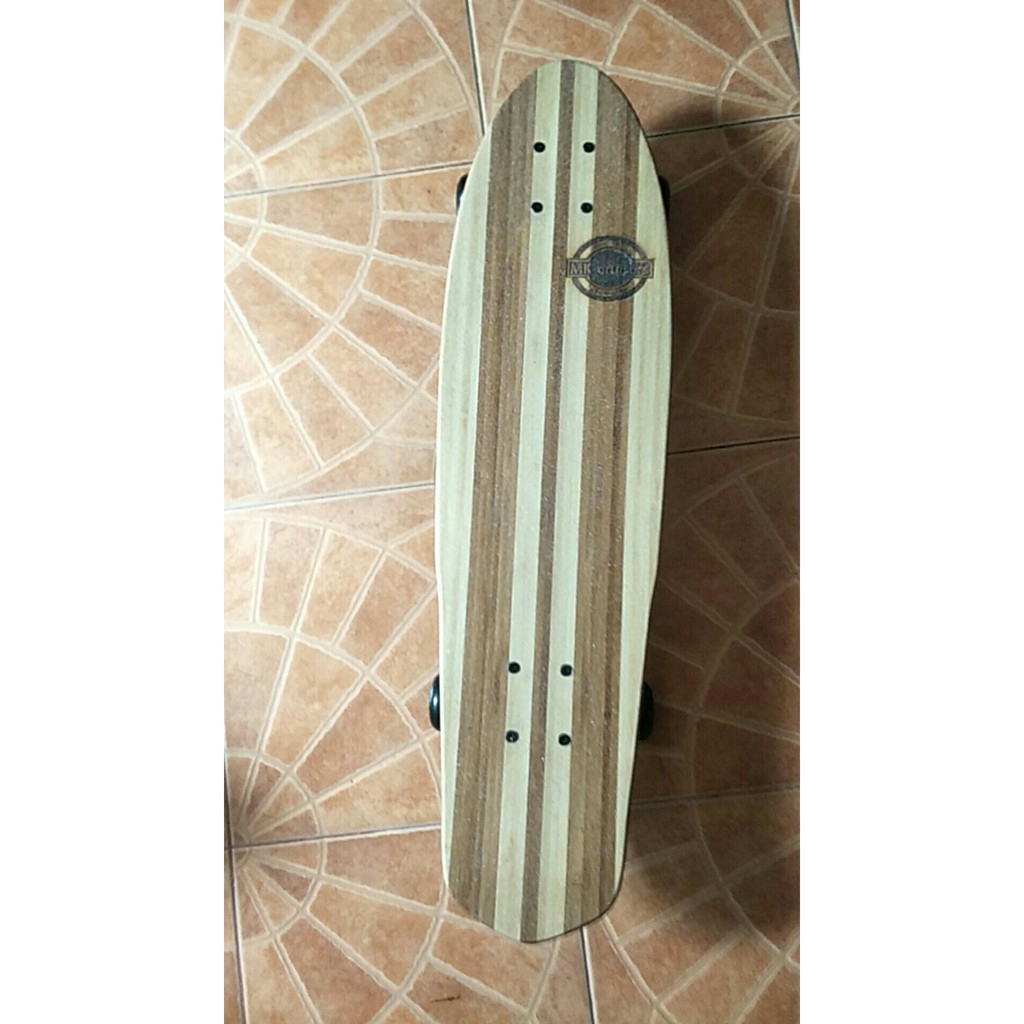 28inch71 * 19cm cruiser Surfing Bambu Dan maples Empat Roda skateboard double kick tail Papan Ikan Kecil Dewasa Jalan Menyikat Maple Ikan Besar Papan Skuter Jalan