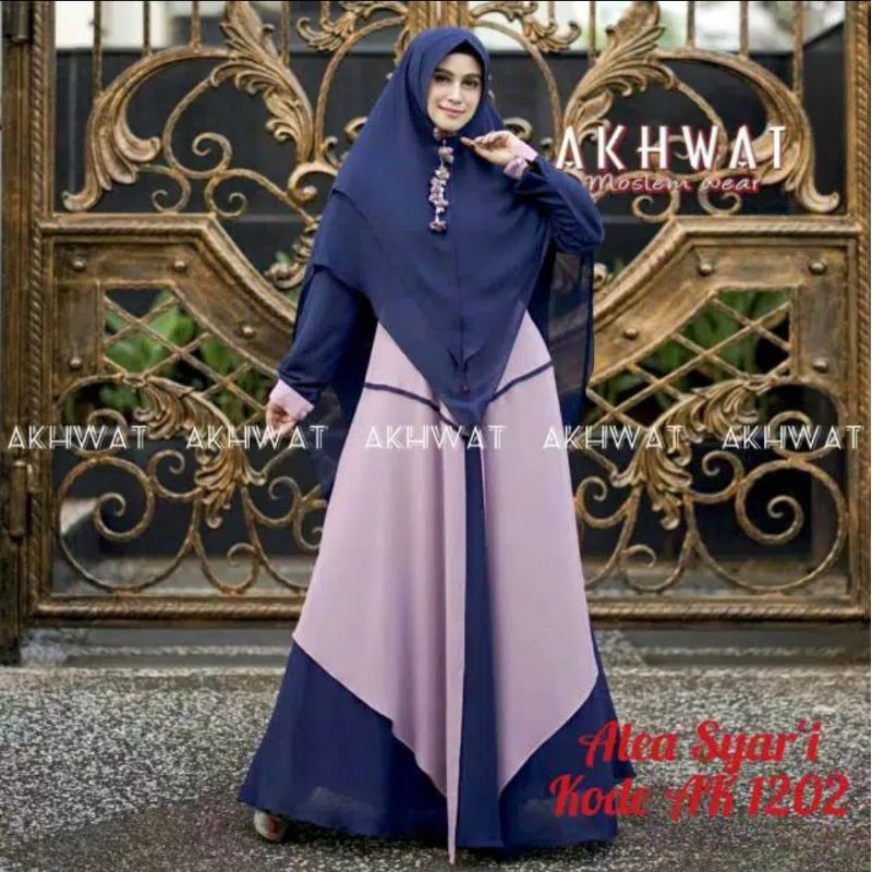Alea gamis set syari by Akhwat