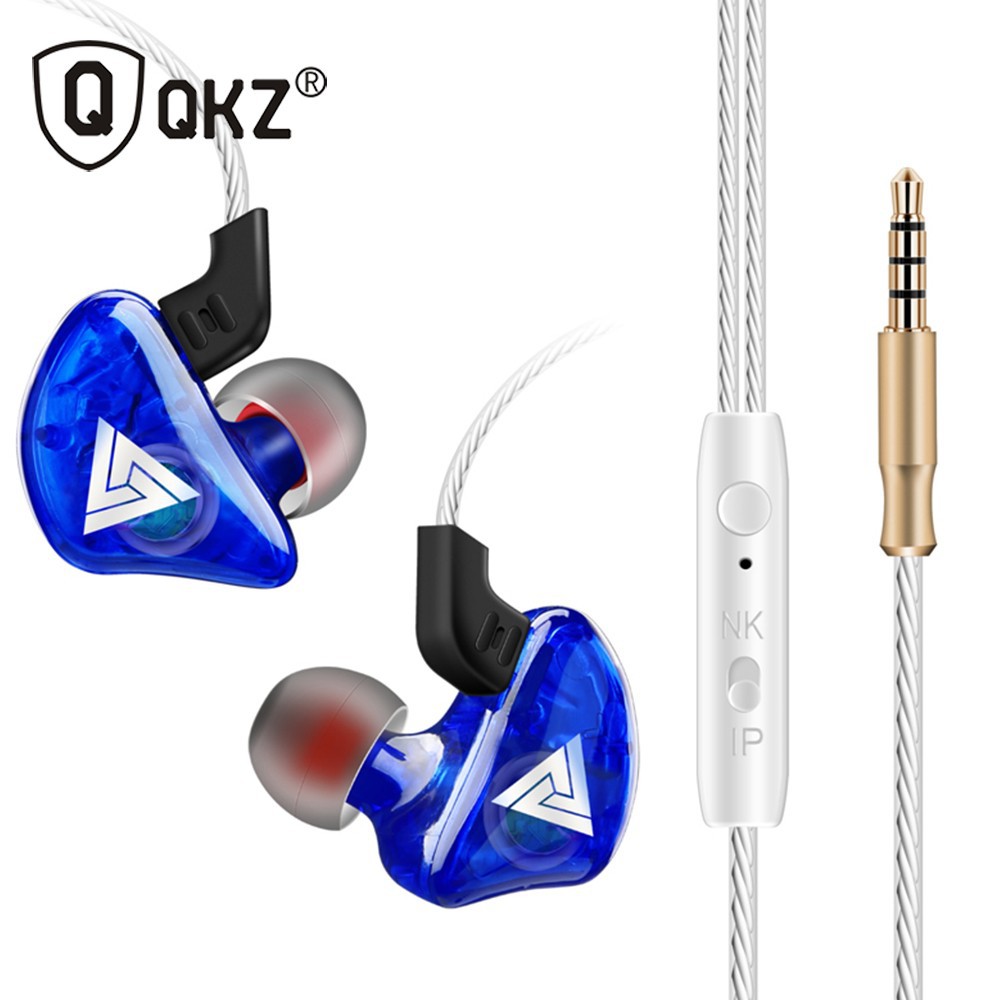 Qkz ck5 In-Ear Earphone Sport Stereo dengan Mic HD untuk Lari PK CK8 [Bayar Di Tempat]