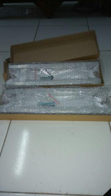 Handle Pintu Rumah / Tarikan Pintu Rumah Baut Tembus / Pull Handle Baut Tembus Stainless Kotak 45 Cm