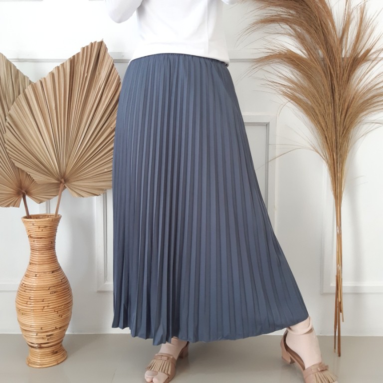 ROK PLISKET PREMIUM / PLISKET MURAH / ROK WANITA