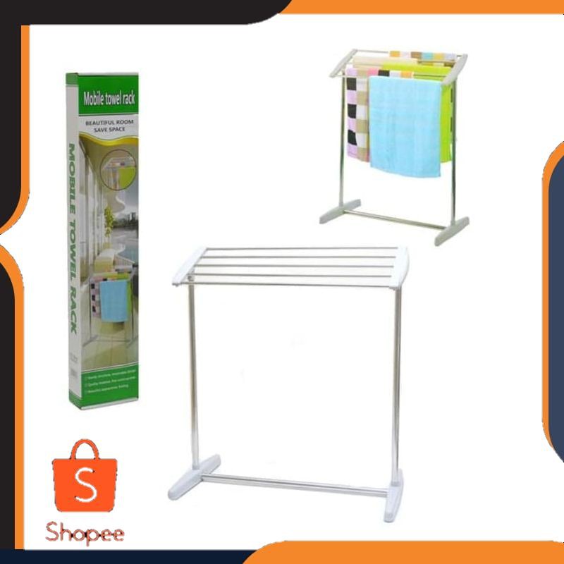 WW 283 MOBILE TOWEL RACK - RAK JEMURAN HANDUK SERBAGUNA
