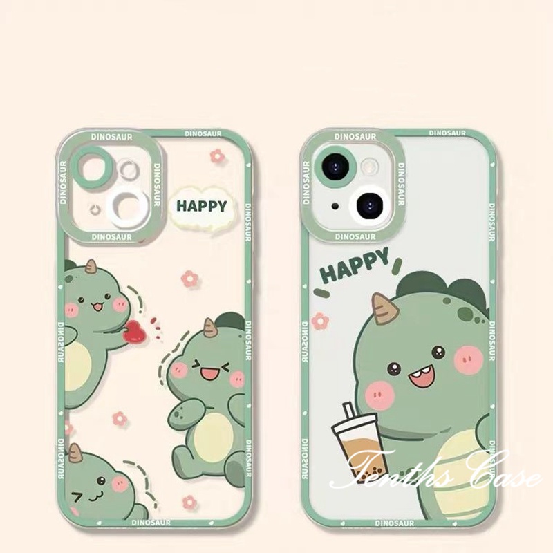 Redmi 12C 10C 10A 10 9T 9C 9A 9 Redmi Note 11 11s Pro+10s 10 9 8 7Pro Xiaomi 12mi 11 Lite 10T Mi Poco M3 M4 F3 X3 Pro Casing Handphone Couple Dinosaurus Soft Cover