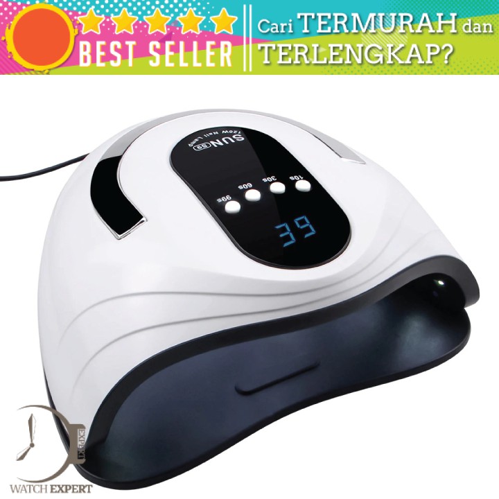 Bisa COD Alat Kecantikan Pengering Kutek Kuku UV LED Nail Dryer 42 LED 120W - RainSolid SUN-S9