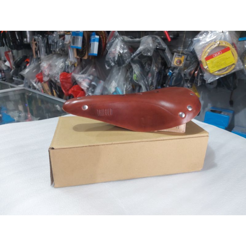 SADEL KULIT GYES TRIFOLD GS-24 BROWN