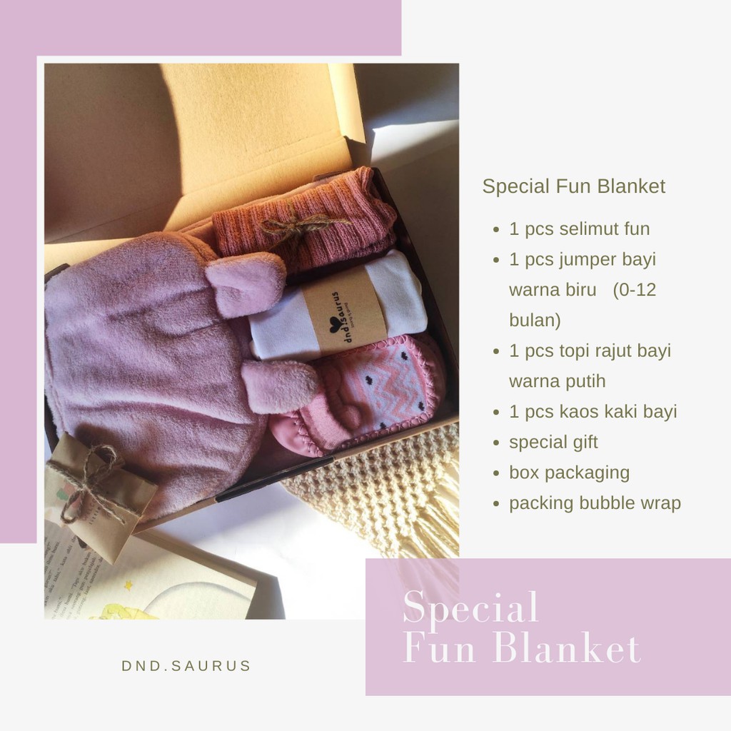 Selimut Bayi/Hampers Selimut Bayi/ Hampers Bayi Baru Lahir/ Hampers Bayi Mewah/ Kado Bayi Baru Lahir-6