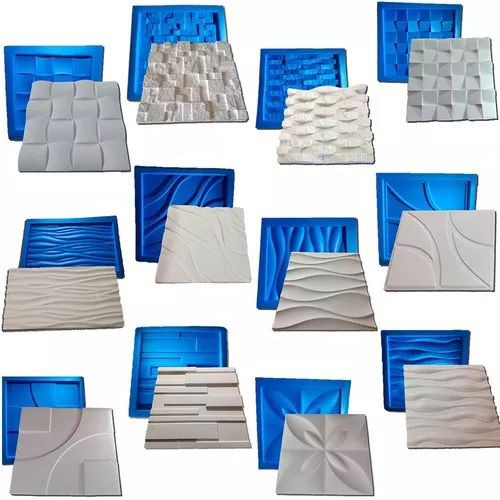 cetakan wall panel gipsum | moulding wall panel / moulding fiber cetakan dinding