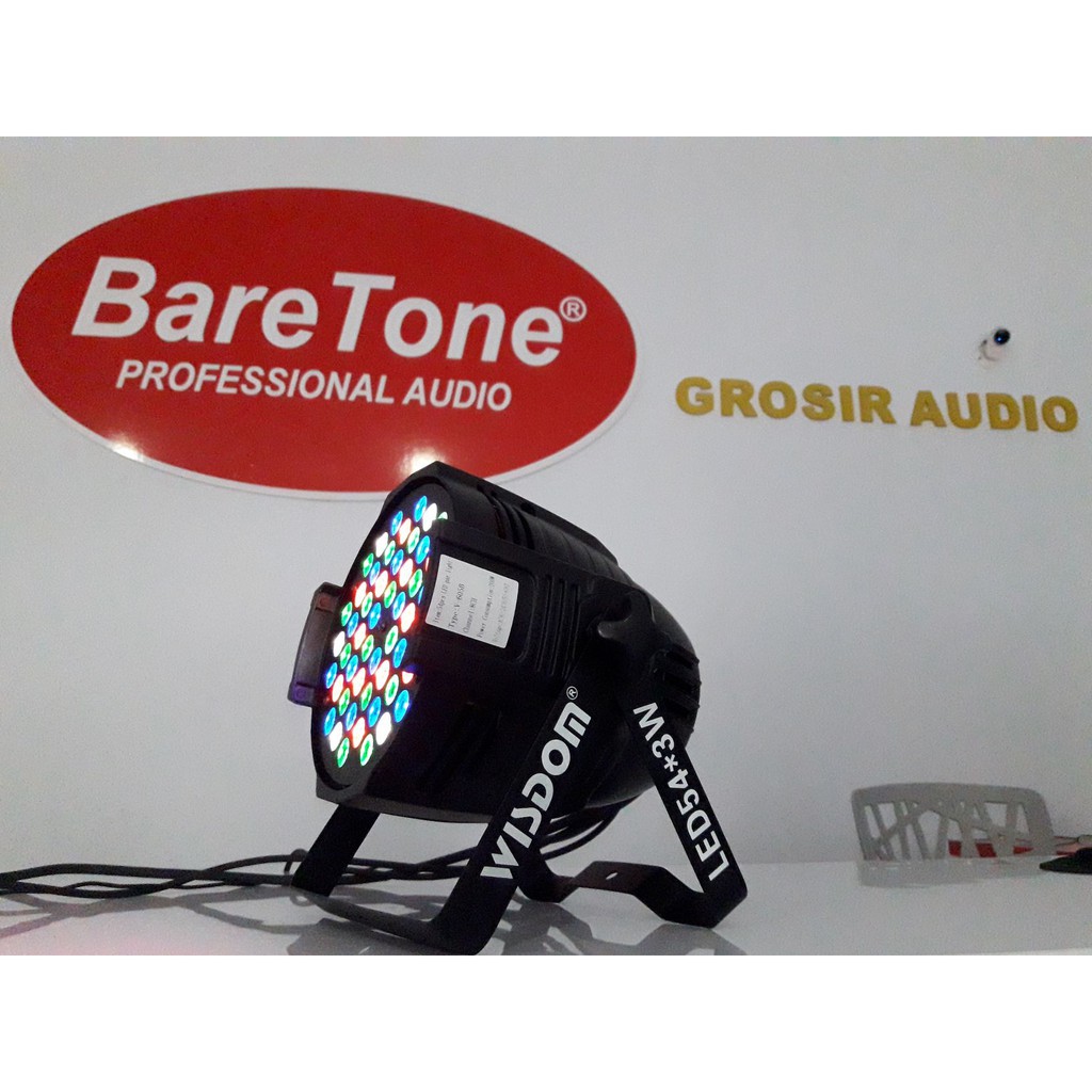 WISDOM LAMPU PANGGUNG PARLED V605B 54X3W (RGBW)