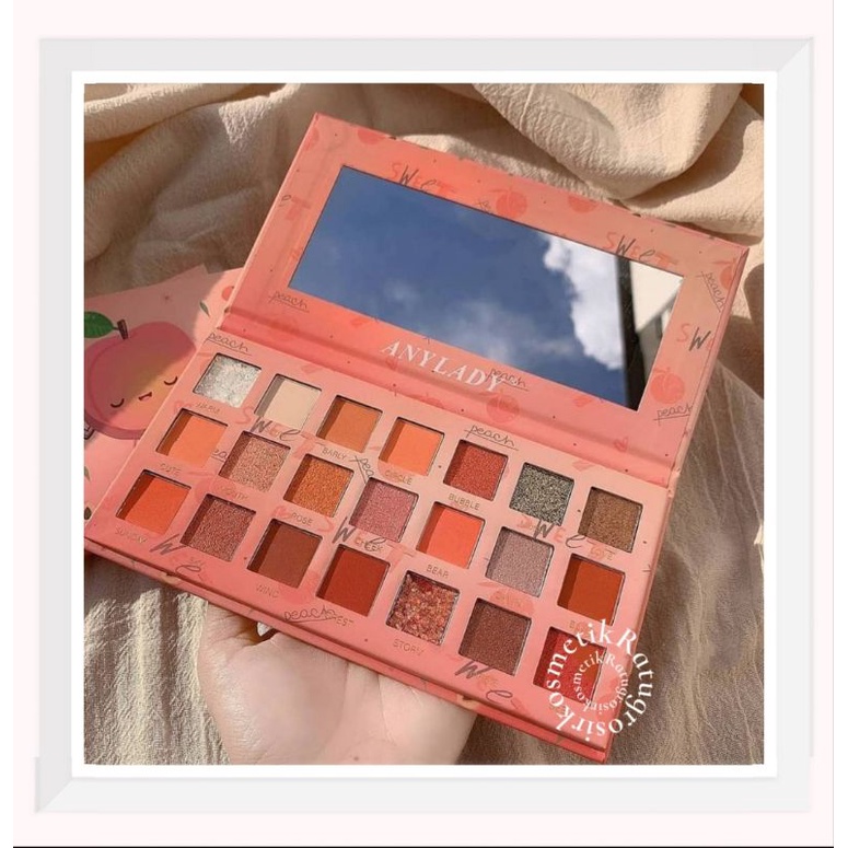 PROMO!!!EYESHADOW PALETTE SWEET AS A PEACH ANYLADY NO.515