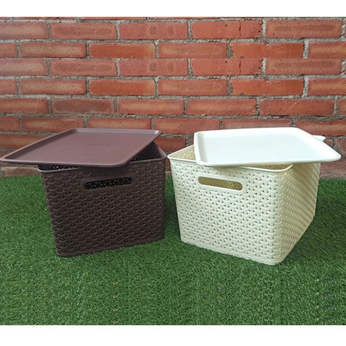 Keranjang Amerta Bertutup Serbaguna Size L