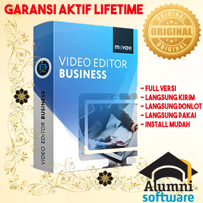 [FULL VERSION] Movavi Video Editor Business 15 - GARANSI AKTIVASI