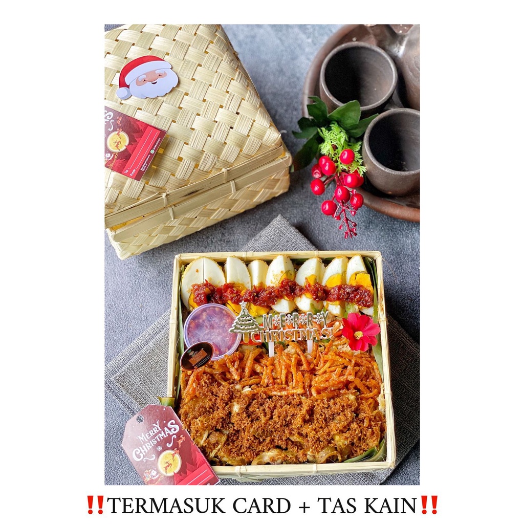 

Liwet Besek Persegi Hampers Natal / Christmas Edition READY, NOTE TGL PENGIRIMAN!