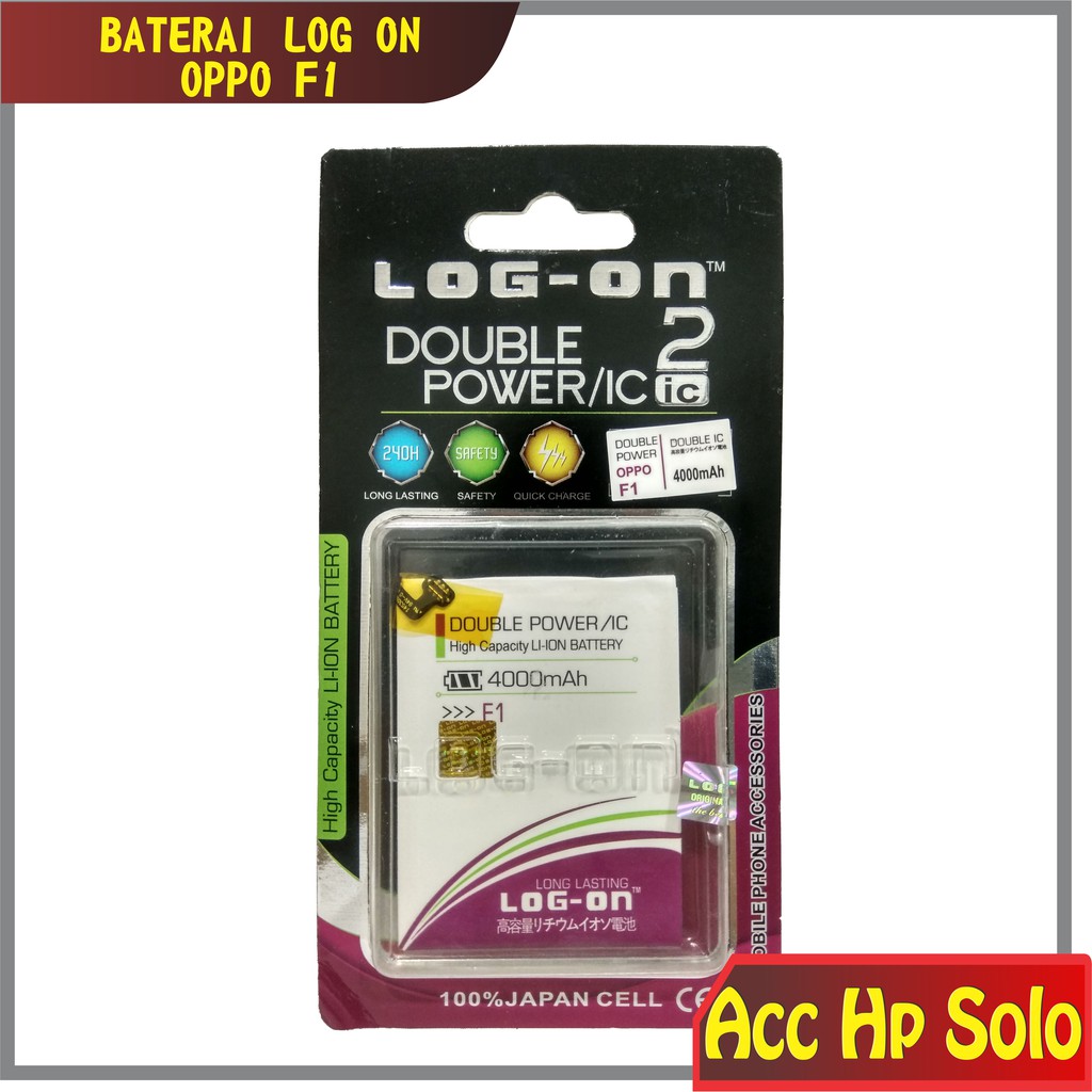 Baterai Oppo F1 A33 Neo 7 BLP605 Double Power IC Protection
