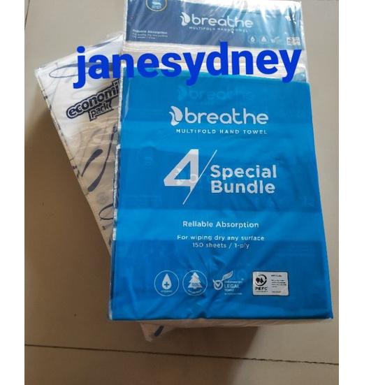 [PRODUK TAS99] Kris Economic Pack Multifold Towel ISI 150 Sheets Tissue Kitchen Tisu Dapur 150 Lemba