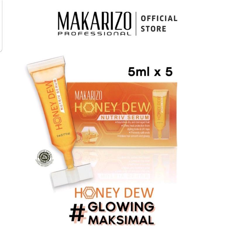 Makarizo Professional Honey Dew Nutriv Serum Dusset 5x5