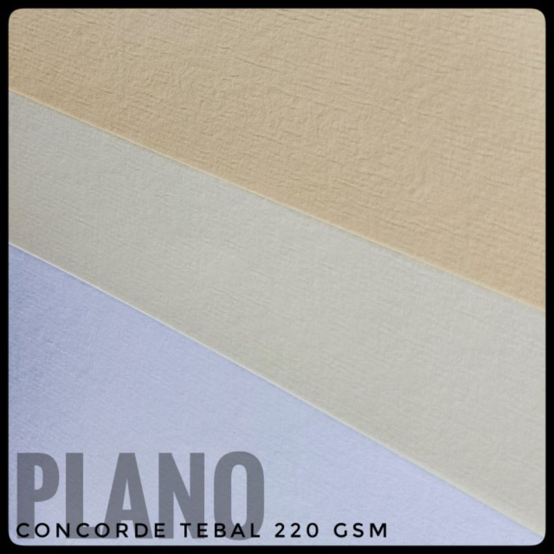 

KERTAS CONCORDE TEBAL 220 GR UK PLANO 79 CM X 109 CM ( ISI 5 LEMBAR )