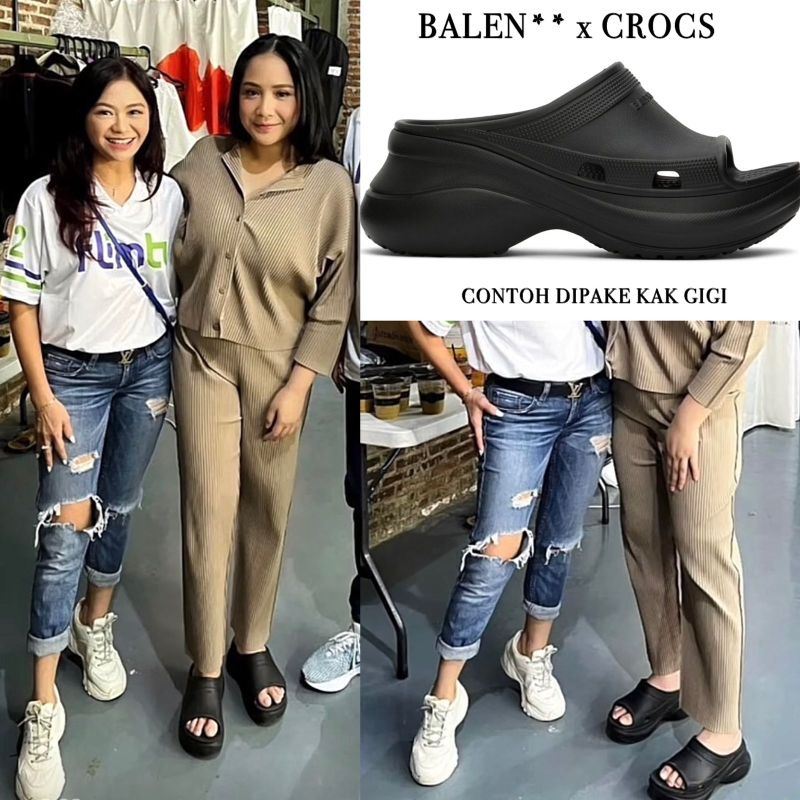 BALEN X CROCS sandal rubbers