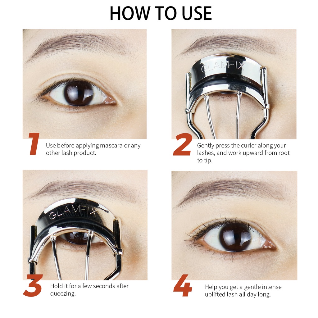 GLAMFIX Maxi Curl Lash Curler | Penjepit Bulu Mata