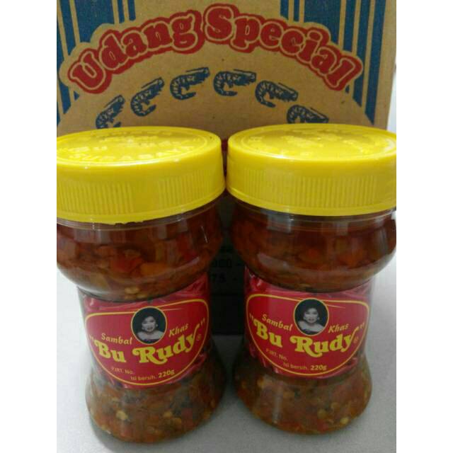 Sambal sambel bawang bu rudy bu rudi original 100% surabaya m