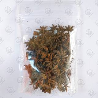 100gr Pekak Bunga Lawang Star Anise Rempah JSR 100 100gr Pekak Bunga Lawang Star Anise Rempah JSR 100