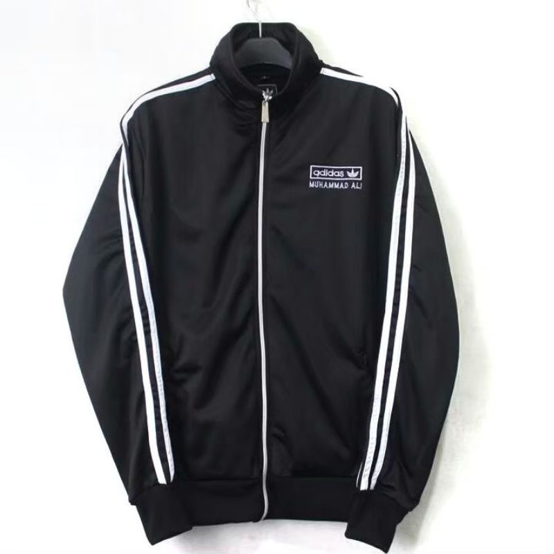 JAKET TRACKTOP ADIDAS X MUHAMMAD ALI PRIA & WANITA KEREN KEKINIAN FULL TAG & LABEL MIROR PREMIUM QUA
