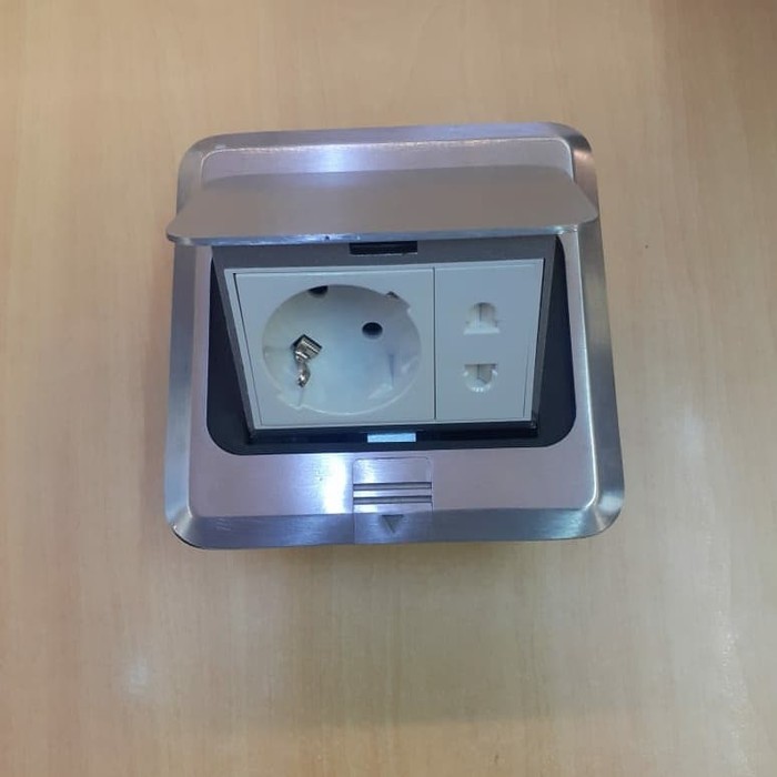 Dijual Stop Kontak Lantai ( Stop kontak + Stop Kontak) Limited