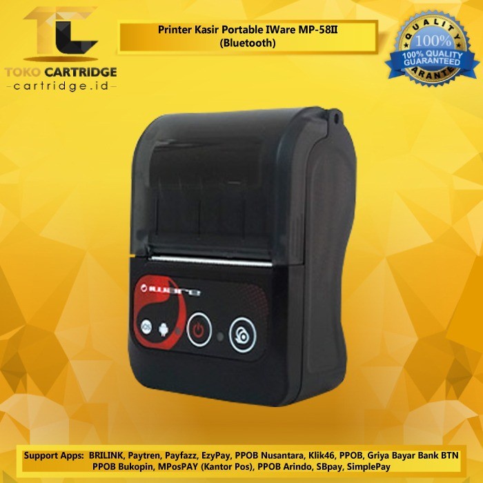 Printer Thermal Mobile Bluetooth MP58II RPP02N New Printer Kasir