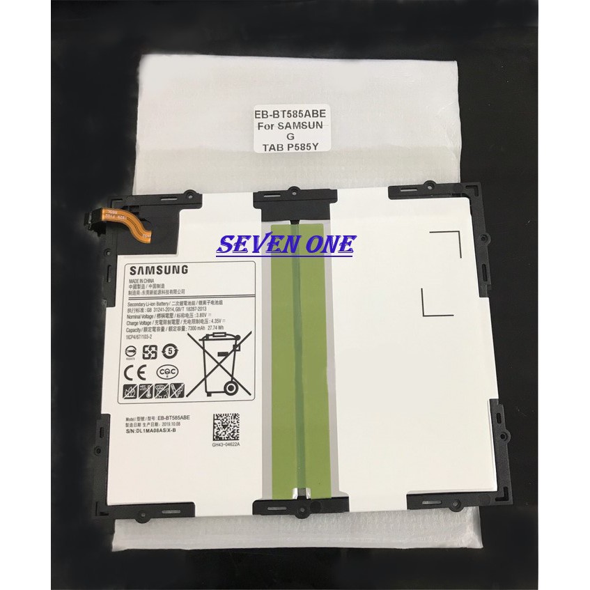Baterai Batre Battery Samsung Tab A 10.1 2016/  P585/ P585Y  BT585ABE Original 100%
