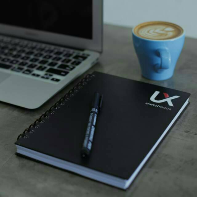

Mobile App & Website UI/UX Sketchbook & Notebook