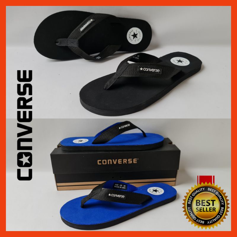 SANDAL JEPIT PRIA DAN WANITA CONVERSE UNISEX COUPLE SENDAL COWOK CEWEK PROMO MURAH SANDAL SANTAI