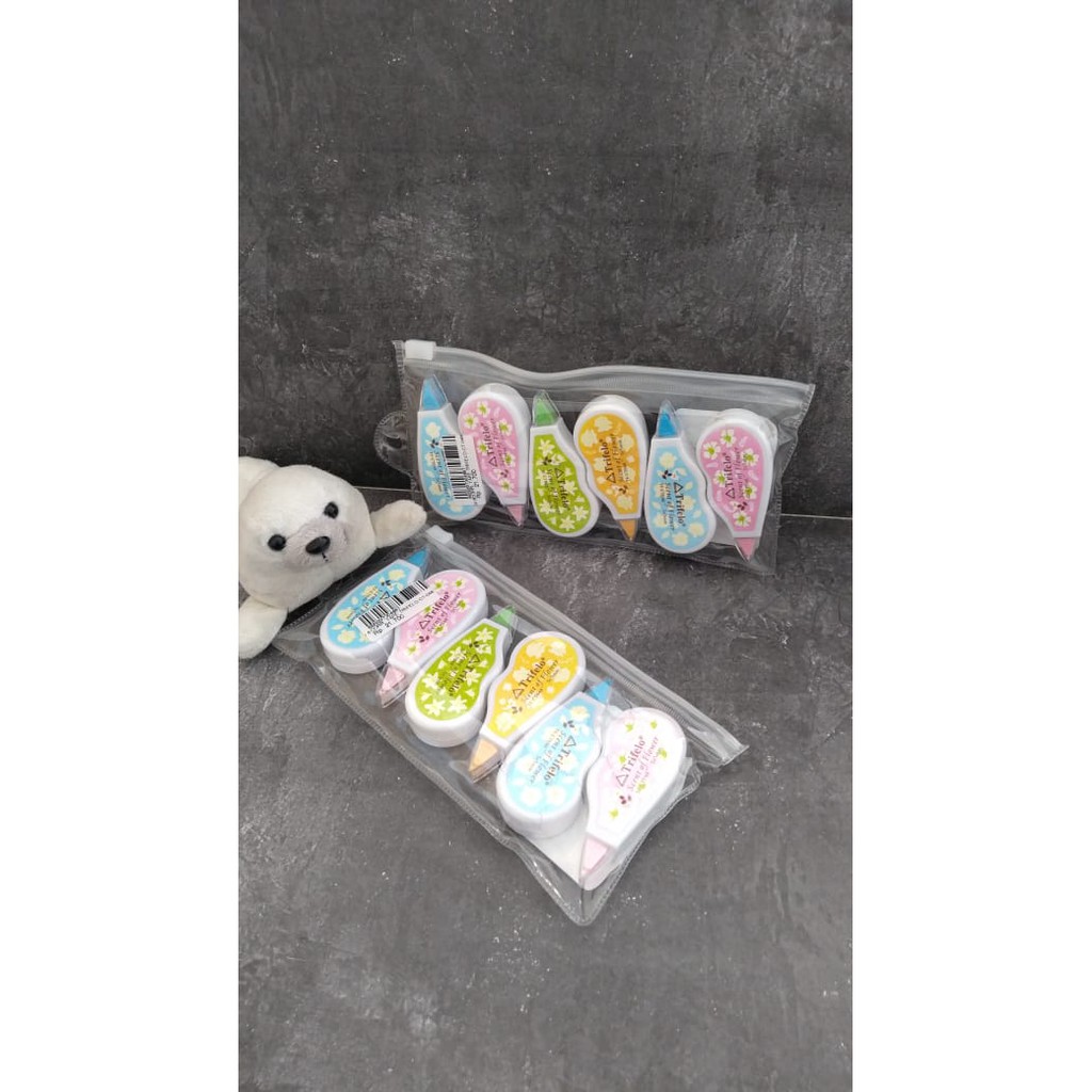 

Correction Tape / Pita Koreksi / Tip-Ex TRIFELO TF-CT048 ISI 6
