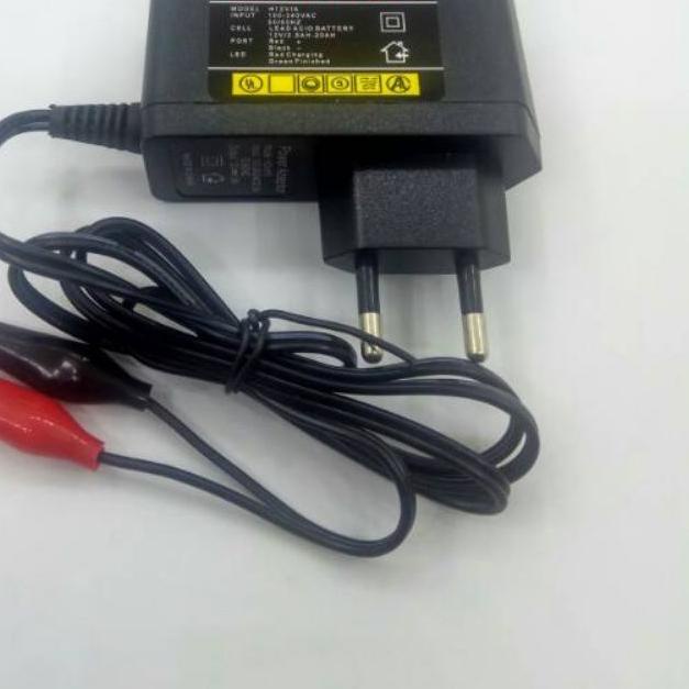 ♔ Cas Aki Motor/ Charger Aki Accue 12 Volt/ Charger Aki Motor Battry ➻