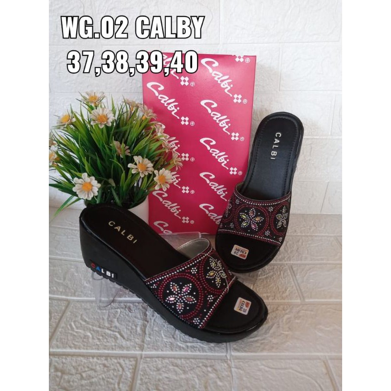 Sandal wedghes calby murah-3